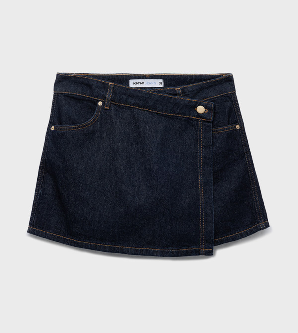 Koton  Denim shorts - Navy Denim shorts