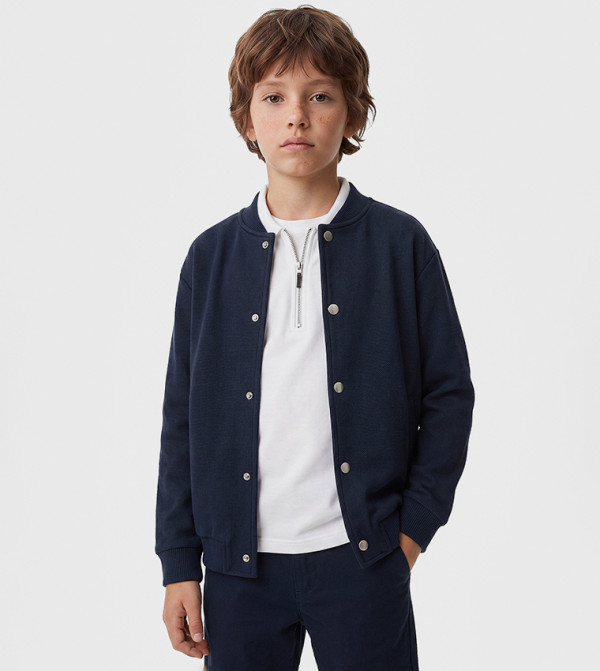 Koton  varsity-graphics - Navy Jackets