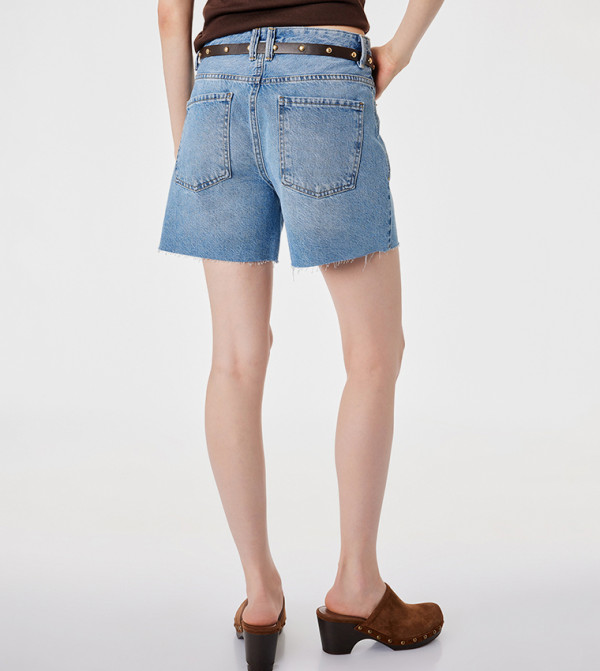 Koton  Denim shorts - Navy Denim shorts