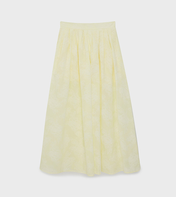Koton Clothing - Yellow Midi Skirts