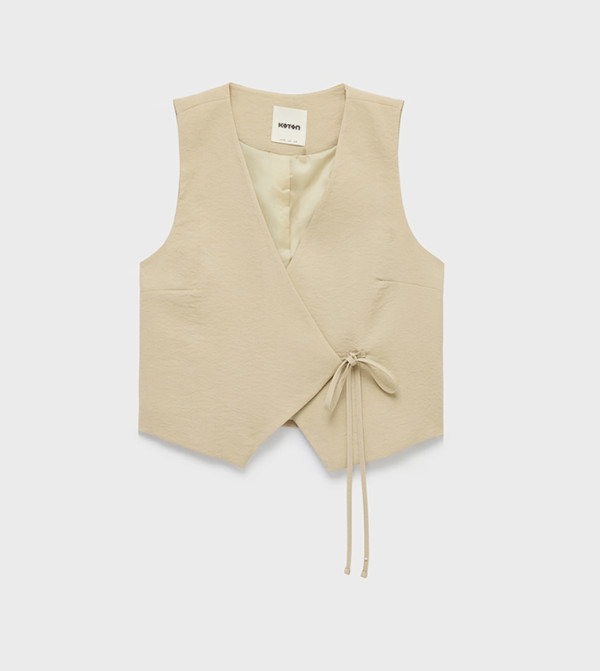 Koton  Jackets & Coats - Grey Waistcoats
