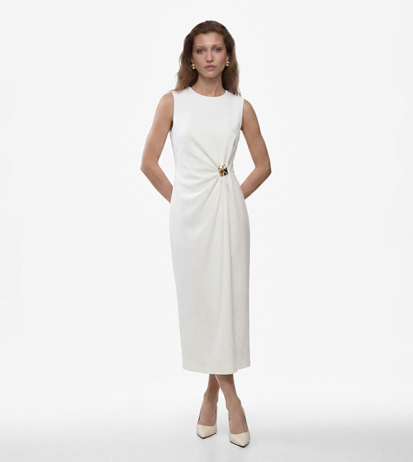 Koton  Party Dresses - White Midi Dresses