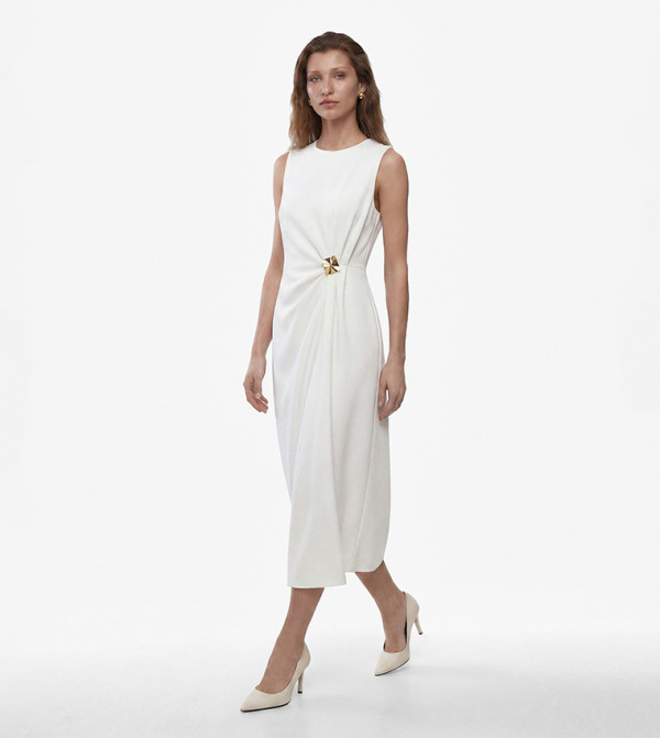 Koton  Party Dresses - White Midi Dresses