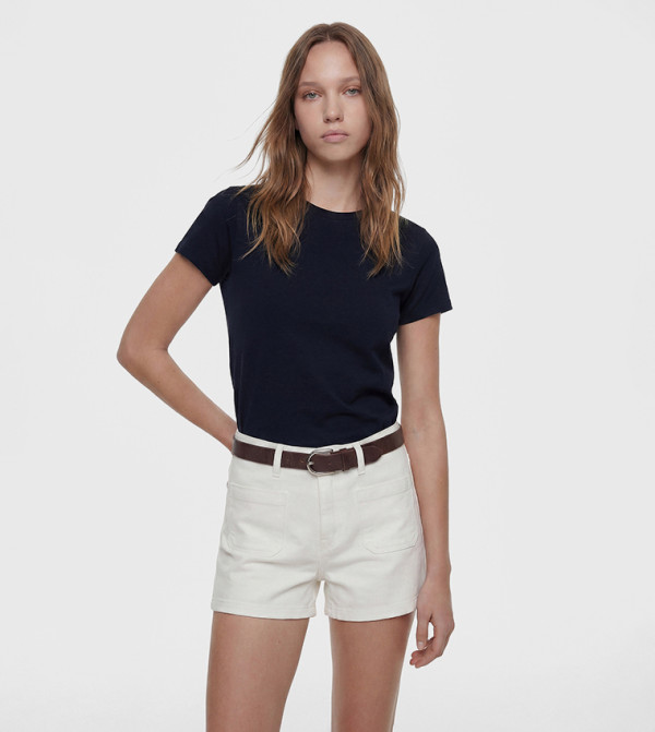 Koton  Denim shorts - White Denim shorts