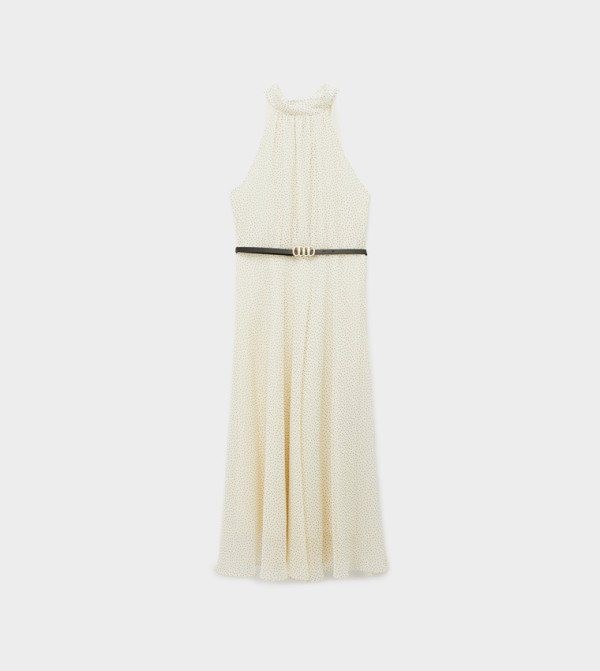 Koton  Party Dresses - Beige Midi Dresses