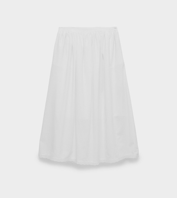 Koton  Maxi Skirts - White Maxi Skirts