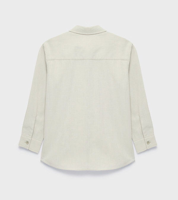 كوتون  توبات   - LIGHT GREY قمصان