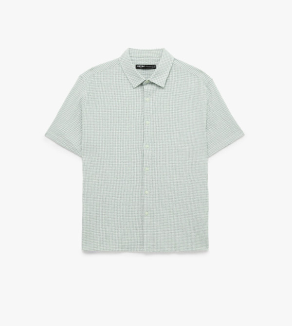 Koton  Casual Shirts - Green Short Sleeves