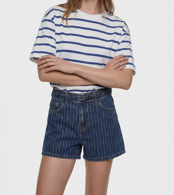 Koton  Denim shorts - Navy Denim shorts