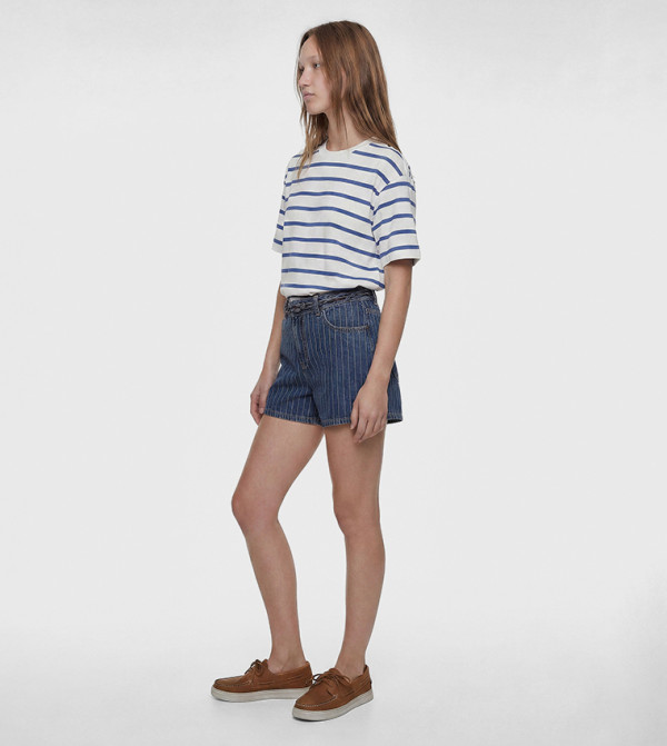Koton  Denim shorts - Navy Denim shorts