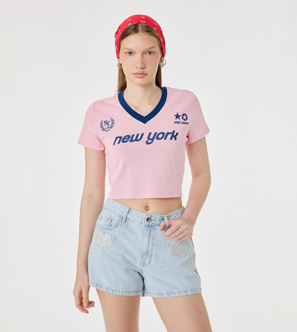 Koton  Denim shorts - Blue Denim shorts