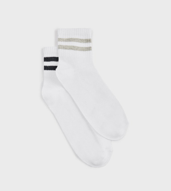 Koton  Ankle Length Socks - White Ankle Length Socks