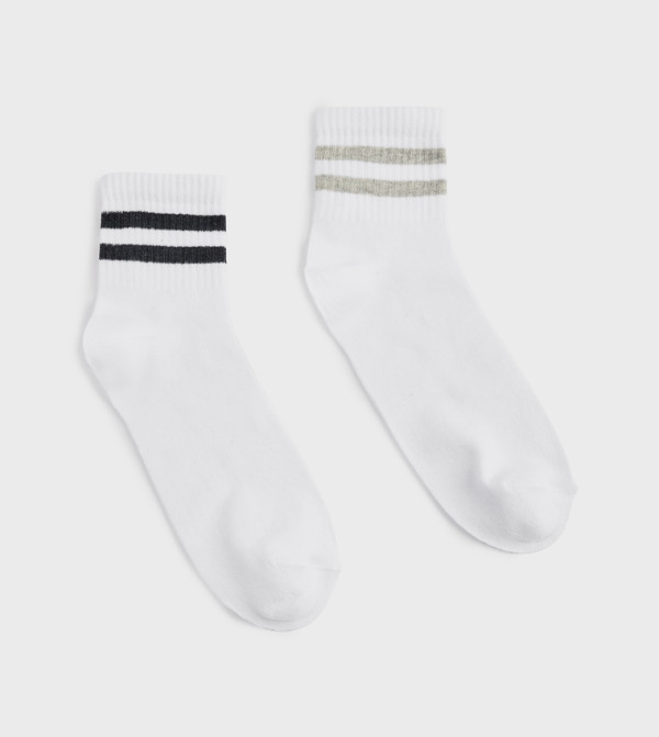 Koton  Ankle Length Socks - White Ankle Length Socks
