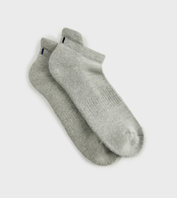 كوتون جوارب - رمادي Ankle Length Socks