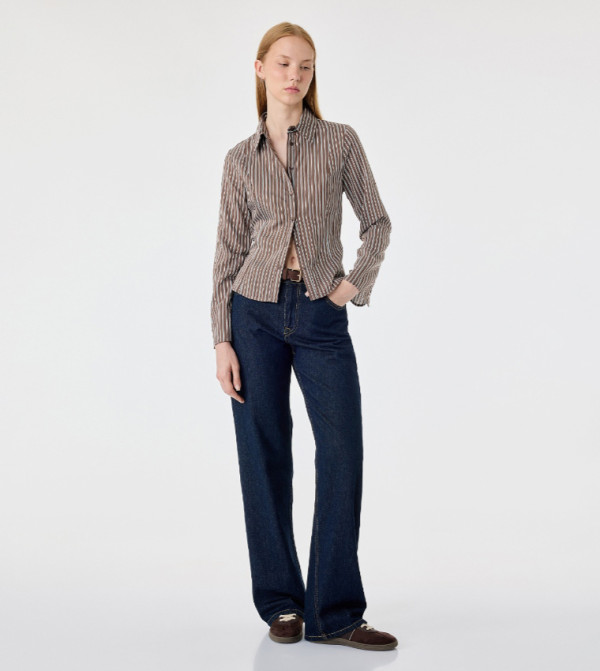 Koton  Shirts - Brown Shirts