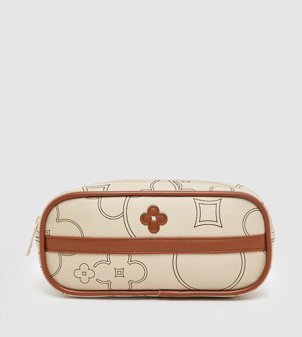 كوتون كوتون - كريمي  Pencil Case