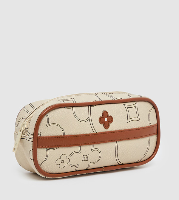 كوتون كوتون - كريمي  Pencil Case