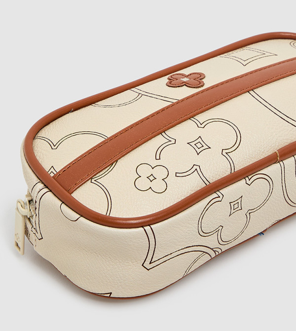 كوتون كوتون - كريمي  Pencil Case