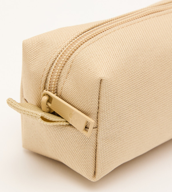 كوتون  مقلميات - كريمي  Pencil Case