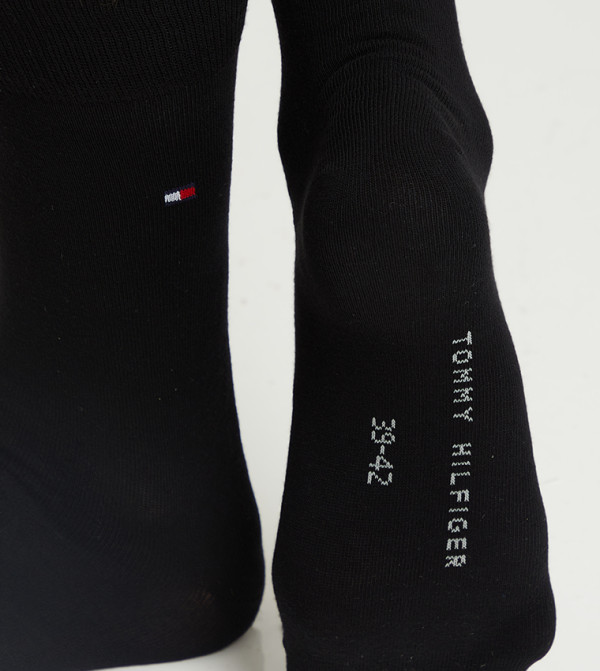 Tommy Hilfiger  - Black Crew Socks