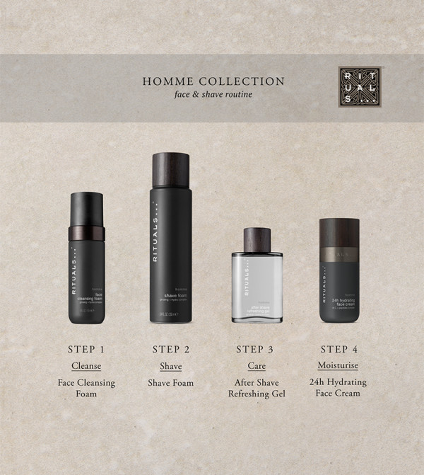 Rituals  Shaving & Beard - Multi Cream, Foam & Gels