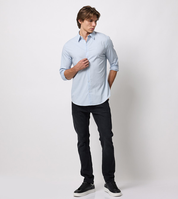 كالفين كلاين كالفين كلاين - أزرق Long Sleeves