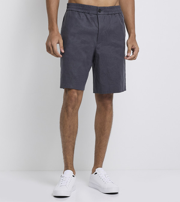 Calvin Klein  Shorts - Grey Casual Shorts