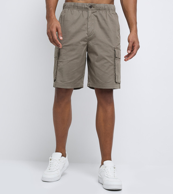 Calvin Klein Jeans Shorts - Brown Casual Shorts