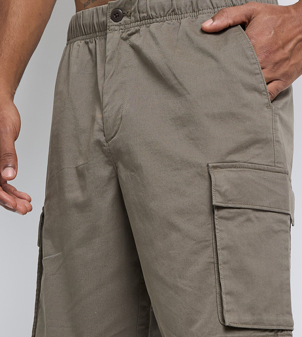 Calvin Klein Jeans Shorts - Brown Casual Shorts