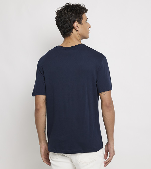 Calvin Klein Calvin Klein - Navy Round Neck T-Shirts