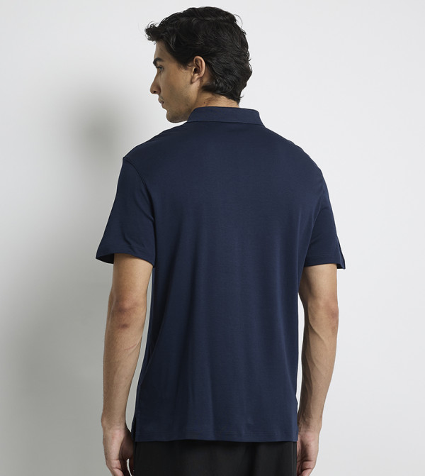 كالفين كلاين  ملابس - كحلي قمصان بولو