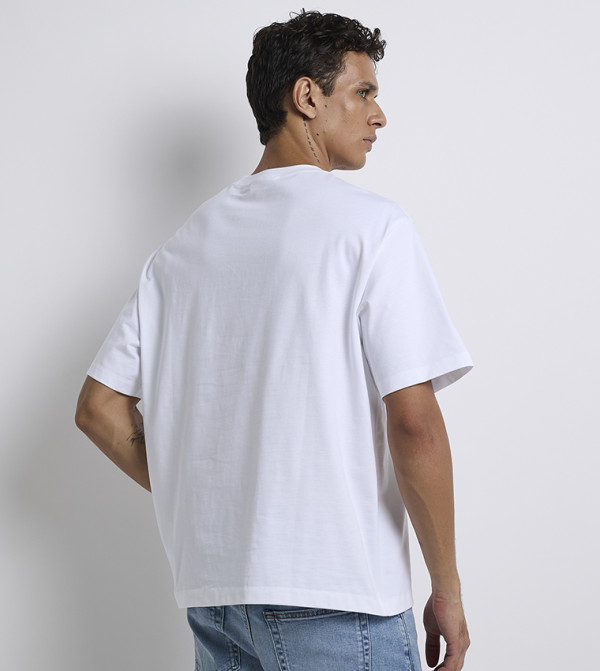 Calvin Klein Jeans Calvin Klein Jeans - White Round Neck T-Shirts