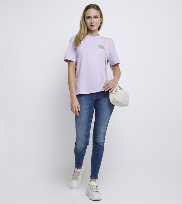 كالفن كلاين جينز  warm-hues-w - أرجواني Short Sleeve T-Shirts