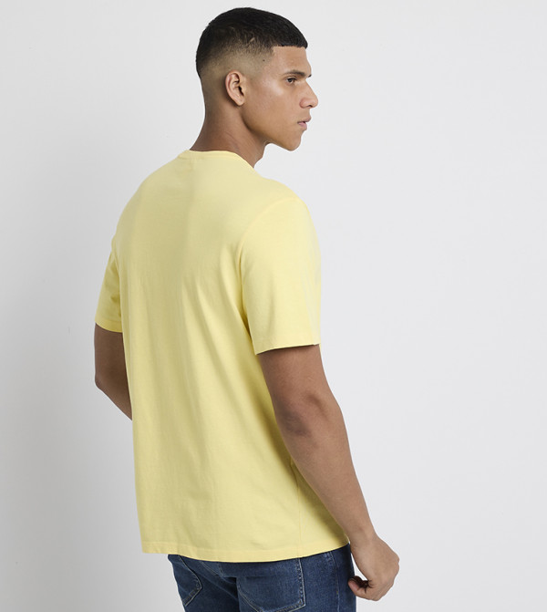 Calvin Klein Jeans Calvin Klein - Yellow Casual T-Shirts