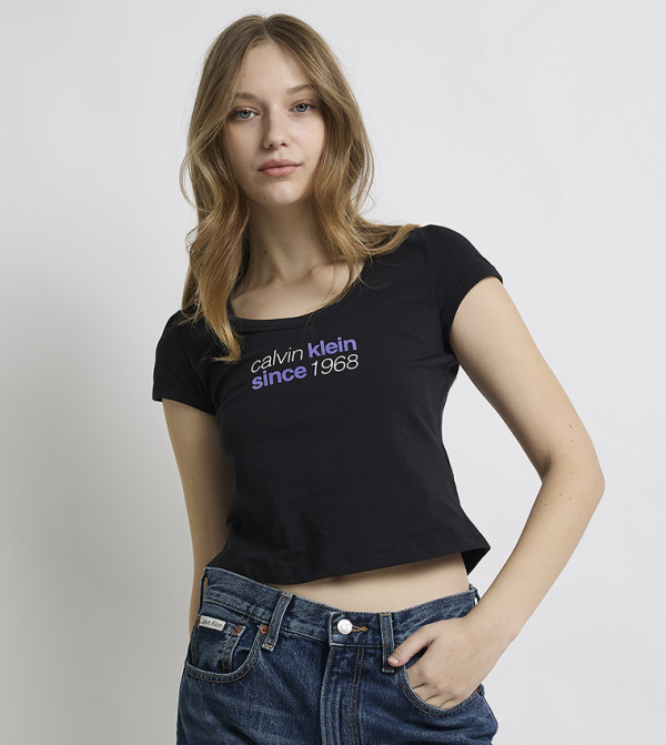Calvin Klein Calvin Klein - Black Short Sleeve T-Shirts