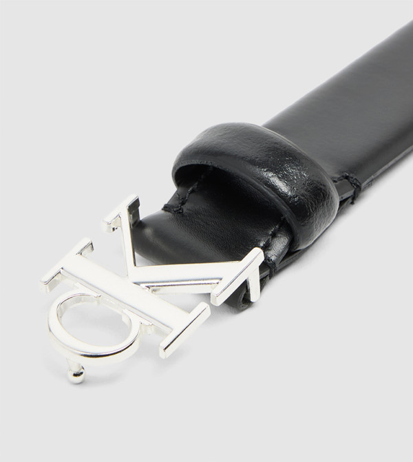 كالفين كلاين  أحزمة - أسود Leather Belts
