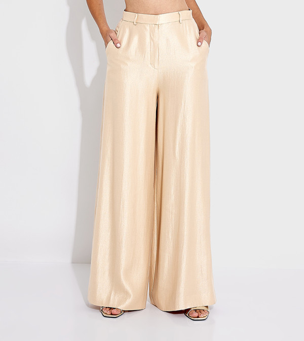 Calvin Klein  - Beige Regular Pants