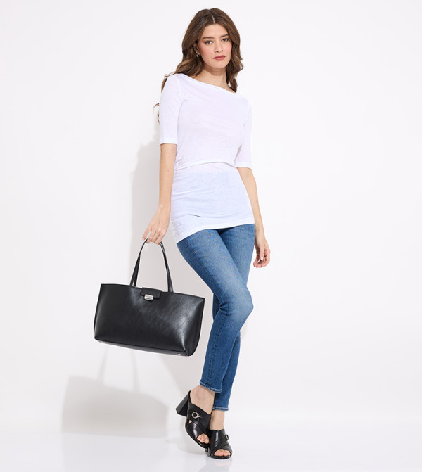 كالفين كلاين كالفين كلاين - أبيض Casual Tops