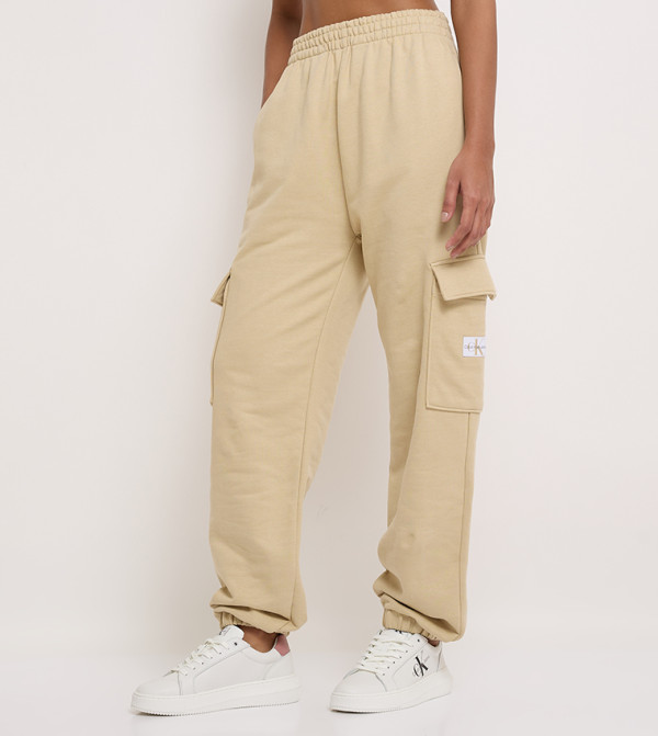 كالفين كلاين كالفين كلاين - كاكي بنطال كاجوال