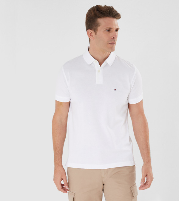 Tommy Hilfiger tabby days - White Polo T-shirts