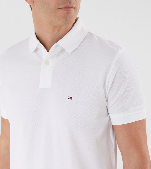 Tommy Hilfiger tabby days - White Polo T-shirts