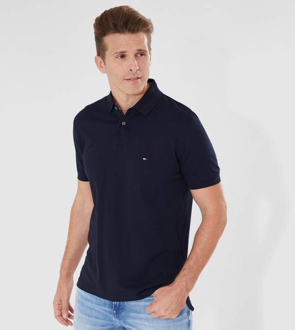 Tommy Hilfiger premium-store - Navy Polo T-shirts
