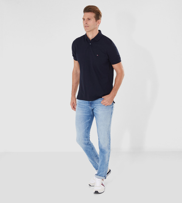 Tommy Hilfiger premium-store - Navy Polo T-shirts