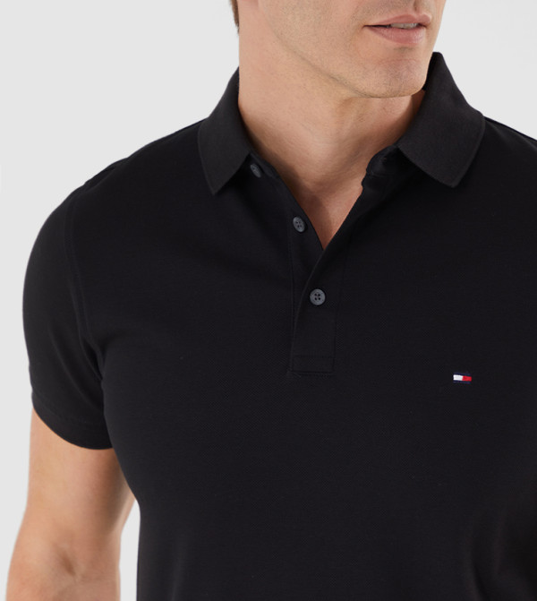 Tommy Hilfiger tabby days - Black Polo T-shirts