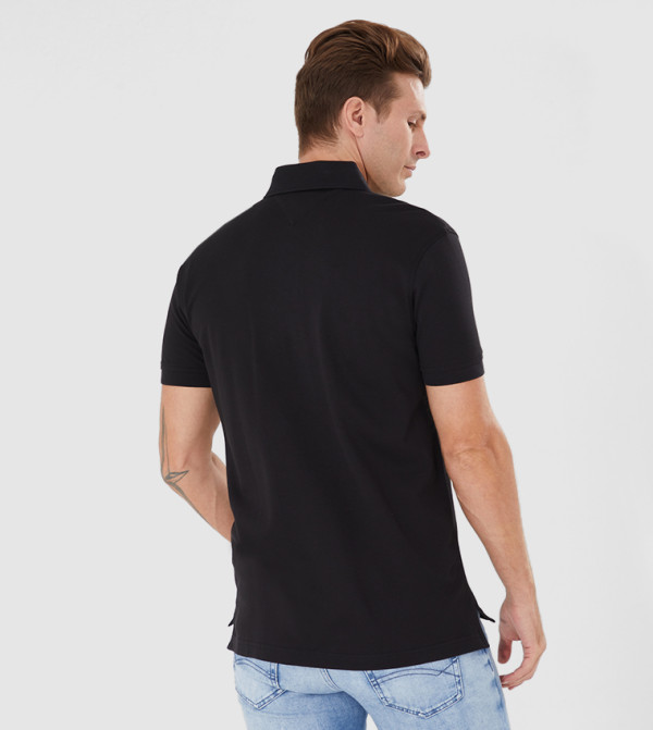 Tommy Hilfiger premium-store - Black Polo T-shirts