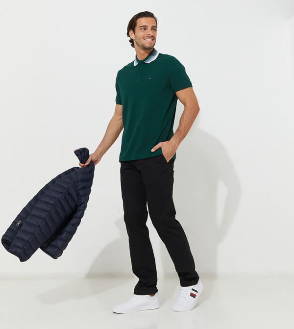 تومي هيلفيغر  بناطيل تشينو - أسود Chinos