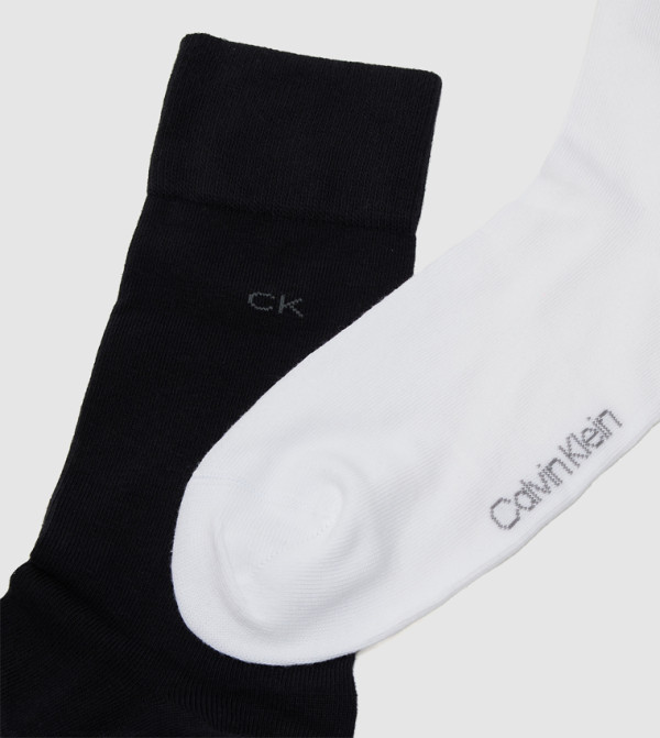 Calvin Klein  Calf Length Socks - White Ankle Length Socks