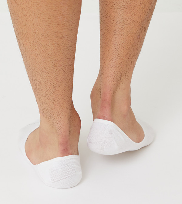 Calvin Klein  No show Socks - White No show Socks
