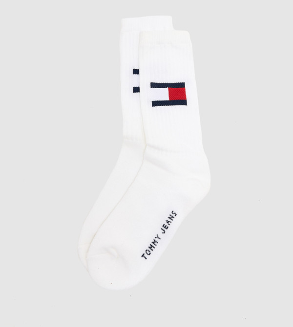 Tommy Hilfiger  Calf Length Socks - White Calf Length Socks