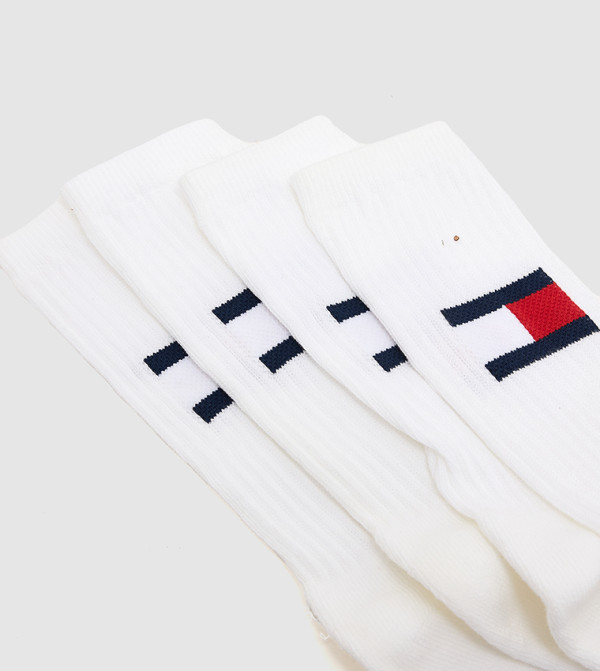 Tommy Hilfiger  Calf Length Socks - White Calf Length Socks